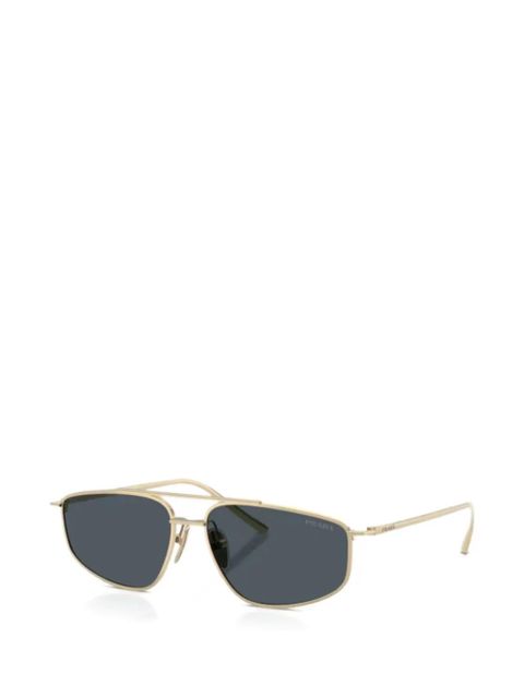 Prada Eyewear pilot-frame sunglasses - Gold - zdjęcie produktu nr 1