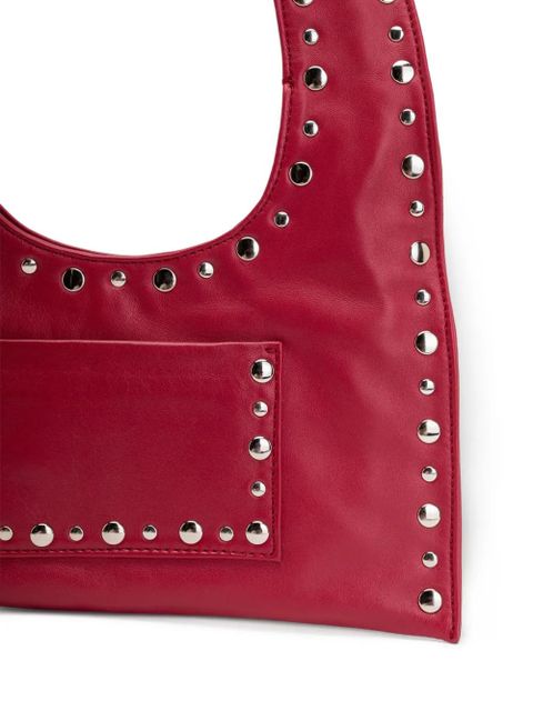 Gimaguas mini Franca stud-embellished tote bag - Red