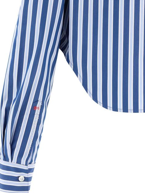 Marni striped cotton shirt - Blue