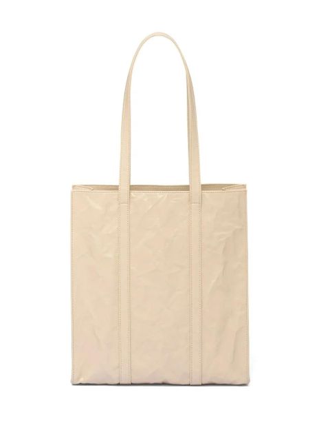 Prada nappa-leather tote bag - Neutrals