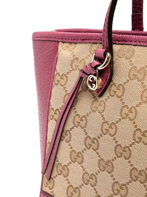 Gucci logo tote bag - Pink