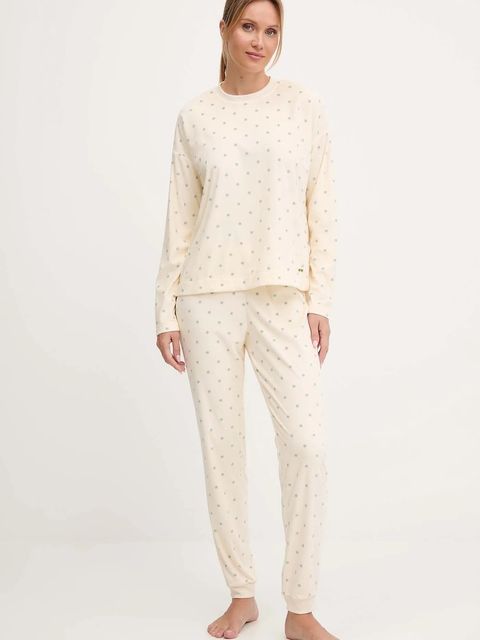 United Colors of Benetton piżama damska kolor beżowy 31UX3P046 - zdjęcie produktu nr 1