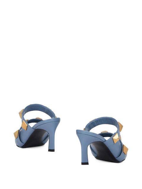 Valentino Garavani studded-strap mules - Blue
