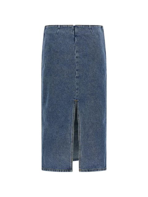 Magda Butrym floral denim skirt - Blue - zdjęcie produktu nr 2