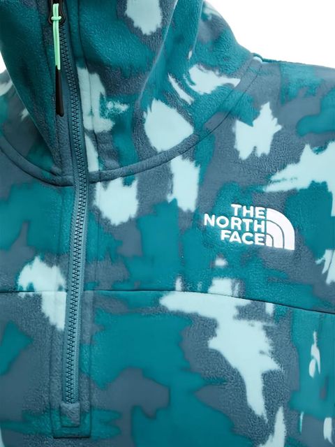 The North Face half-zip patterned sweatshirt - Blue