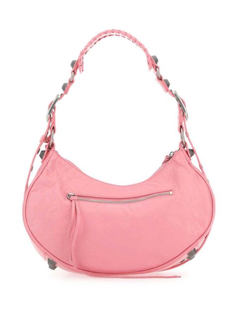 Balenciaga Le Cagole S leather shoulder bag - Pink - zdjęcie produktu nr 2