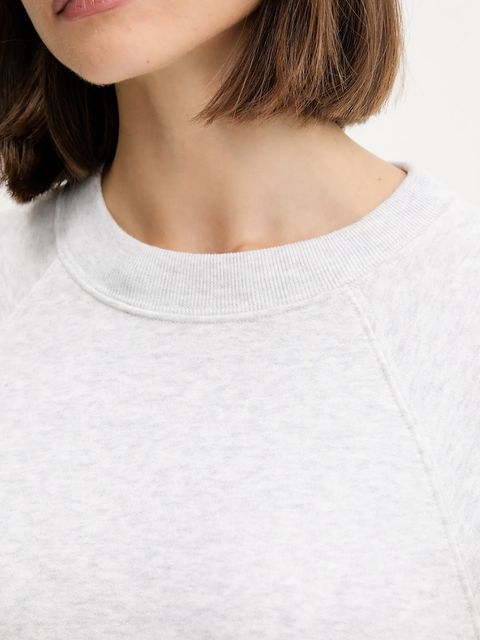 Abercrombie & Fitch bluza damska kolor szary melanżowa KI152-5350-112 - zdjęcie produktu nr 2