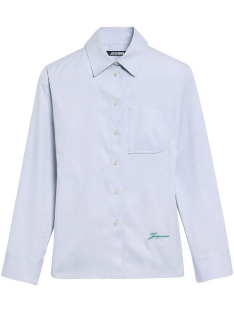 Jacquemus The Suit shirt - Blue - zdjęcie produktu nr 1