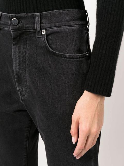LouLou de Saison high-rise straight-leg jeans - Black - zdjęcie produktu nr 2