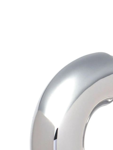 Missoma chunky hoop earrings - Silver