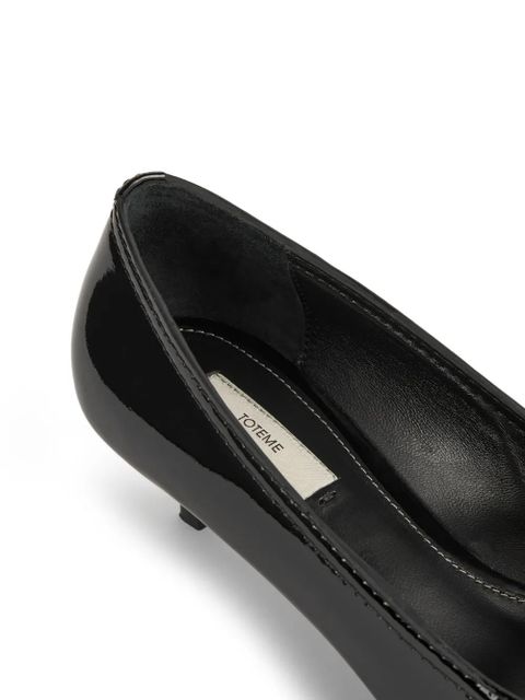 TOTEME patent loafer pumps - Black - zdjęcie produktu nr 2