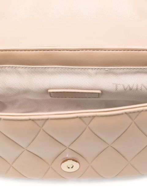 TWINSET quilted chain shoulder bag - Neutrals