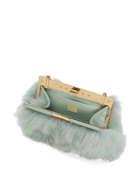 Dolce & Gabbana Marlene fur mini bag - Green