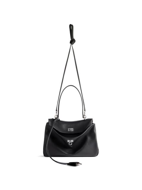 Balenciaga Rodeo leather shoulder bag - Black