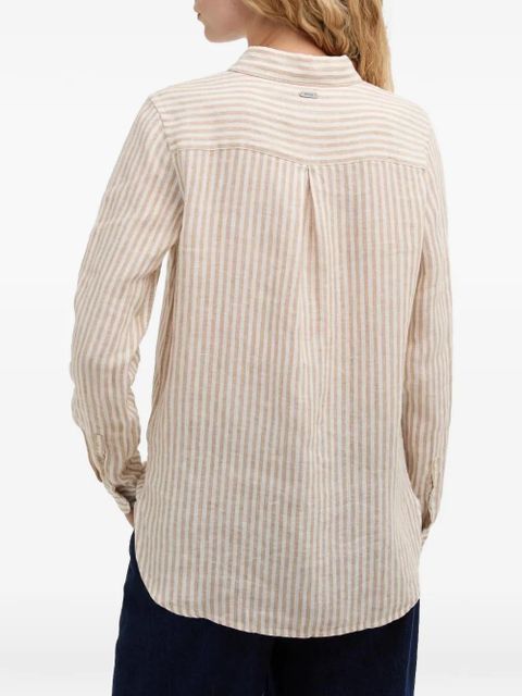 Barbour Marine stripe-pattern shirt - Neutrals