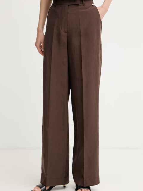 Liu Jo spodnie damskie z lyocellem - zdjęcie produktu nr 1