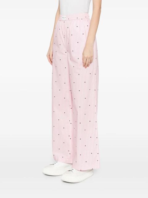 ROTATE BIRGER CHRISTENSEN high-waisted trousers - Pink