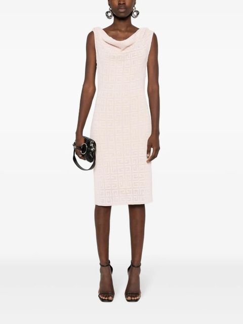 Givenchy 4G-patterned midi dress - Pink - zdjęcie produktu nr 2