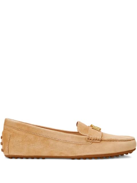 Lauren Ralph Lauren Barnsbury logo-plaque loafers - Neutrals - zdjęcie produktu nr 1
