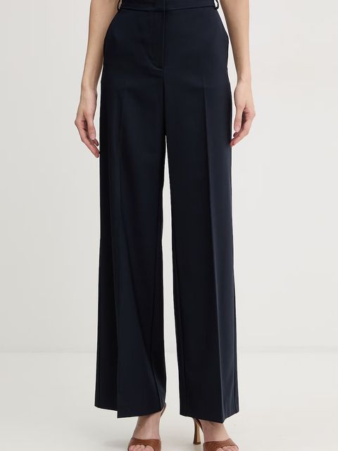 Max&Co. spodnie garniturowe damskie z lnem MCOBALENIO - zdjęcie produktu nr 1