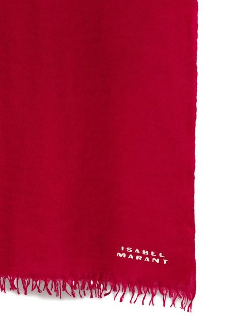 ISABEL MARANT fringed-edge scarf - Pink - zdjęcie produktu nr 2