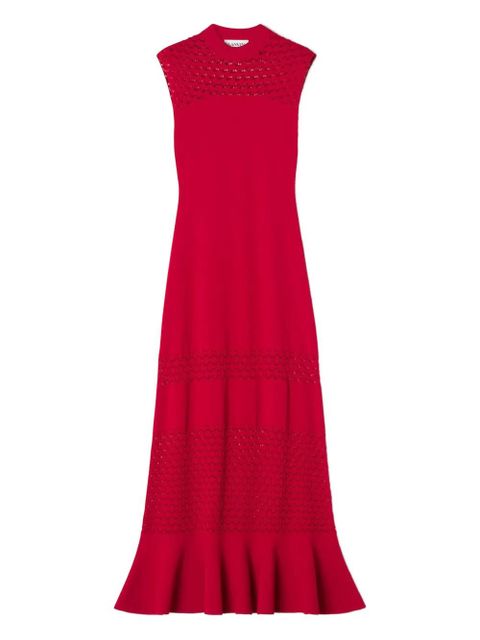 Lanvin sleeveless maxi dress - Red - zdjęcie produktu nr 1