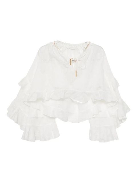 ZIMMERMANN Daylight blouse - White - zdjęcie produktu nr 1