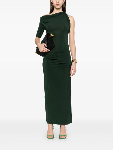 Jacquemus The Drapeado midi dress - Green