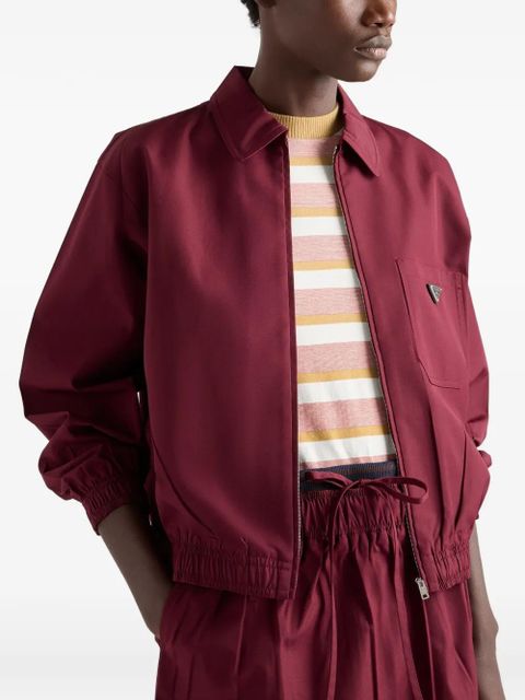Prada poplin jacket - Red