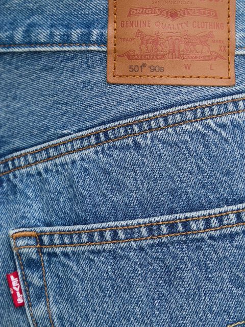 Levi's jeansy bawełniane 501 90s WESTERN