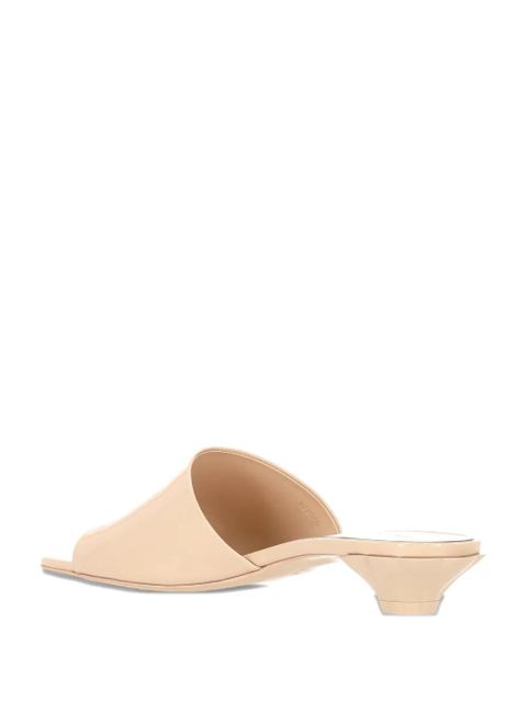 Chloé 25mm leather mules - Neutrals