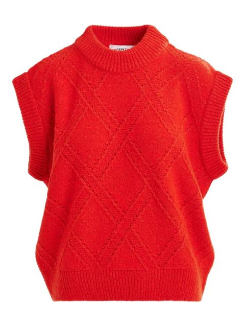 Essentiel Antwerp Import sweater - Red - zdjęcie produktu nr 1