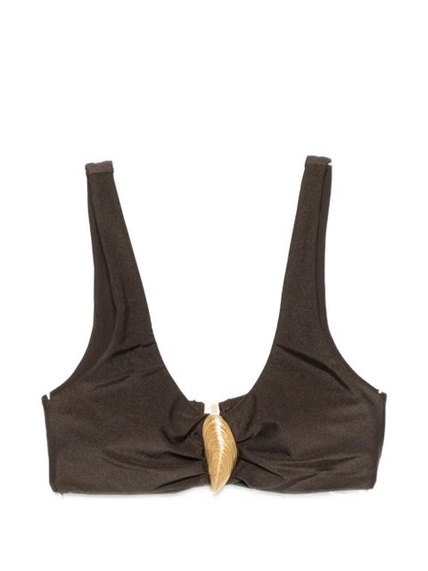 Simkhai leaf detail bikini - Brown - zdjęcie produktu nr 1