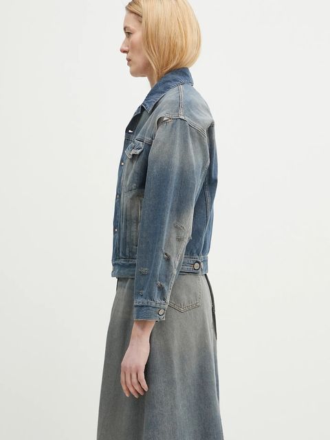 MM6 Maison Margiela kurtka jeansowa - zdjęcie produktu nr 2