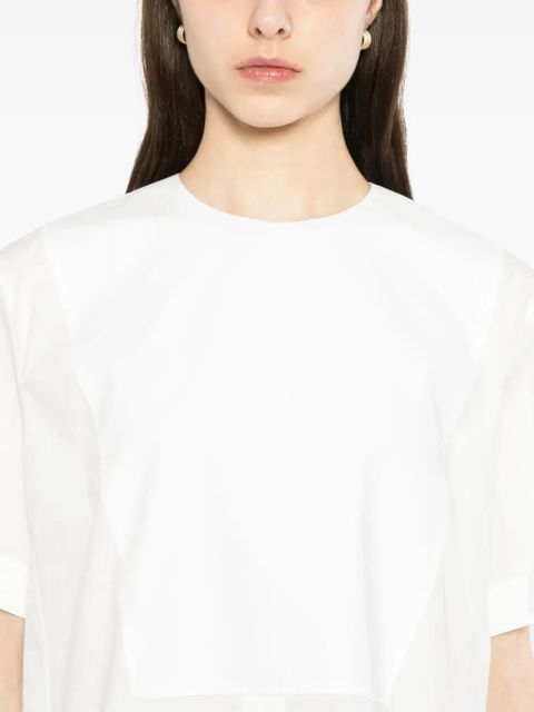 Jil Sander cotton blouse - White