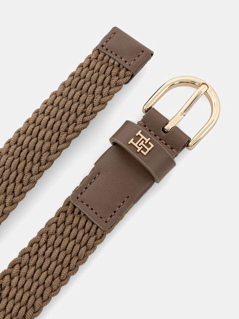 Tommy Hilfiger pasek damski kolor beżowy AW0AW17973 - zdjęcie produktu nr 2