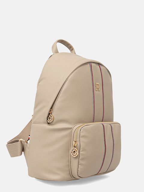 Tommy Hilfiger plecak damski kolor beżowy mały gładki AW0AW18001 - zdjęcie produktu nr 2
