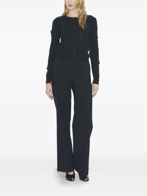 Tory Burch embellished cardigan - Black