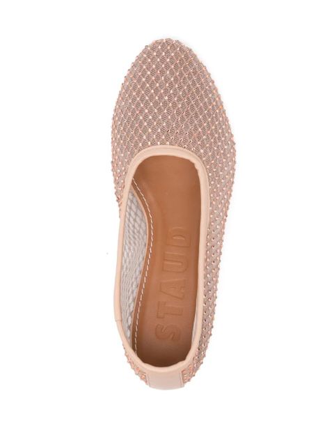 STAUD Alba ballet flat - Neutrals