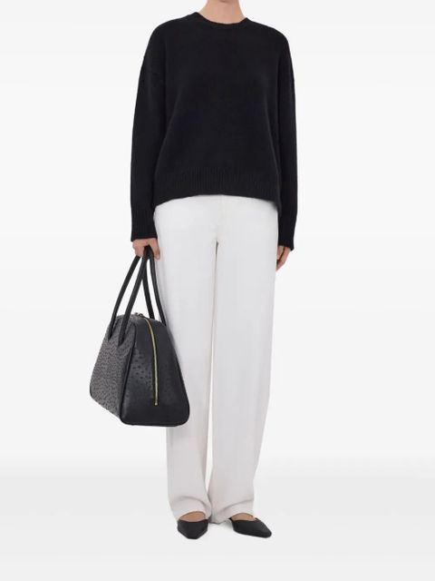 LouLou de Saison Pia crew-neck sweater - Black - zdjęcie produktu nr 1