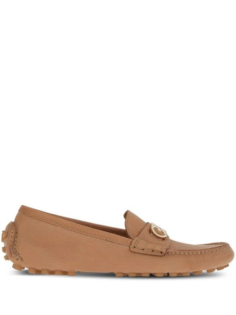 Ferragamo Odilia leather loafers - Neutrals - zdjęcie produktu nr 1