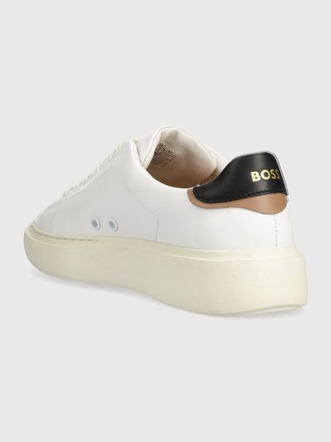 BOSS sneakersy skórzane Amber