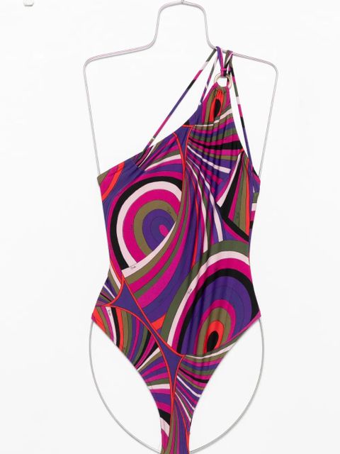 PUCCI one-shoulder swimsuit - Purple