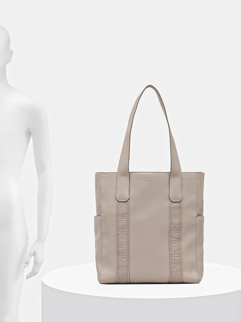 Calvin Klein torebka kolor beżowy LV04F3289G