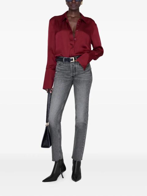 ANINE BING Amanda shirt - Red - zdjęcie produktu nr 2