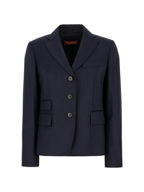 Max Mara pinstripe button jacket - Blue - zdjęcie produktu nr 1