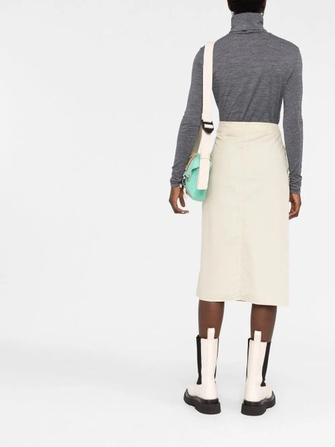 Jil Sander fine-knit top - Grey