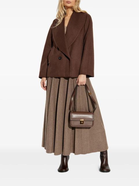 Max Mara Quatto double-breasted jacket - Brown