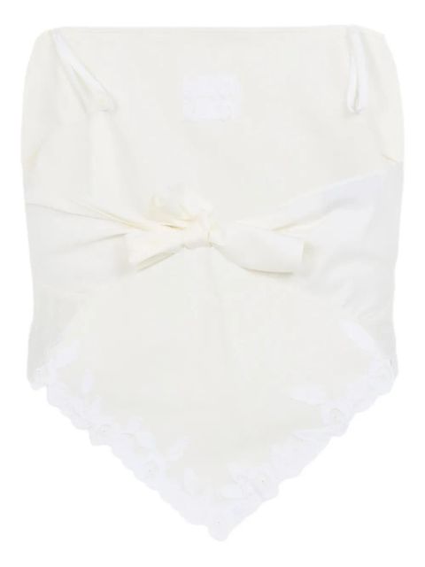 Miu Miu cotton top - Neutrals - zdjęcie produktu nr 2