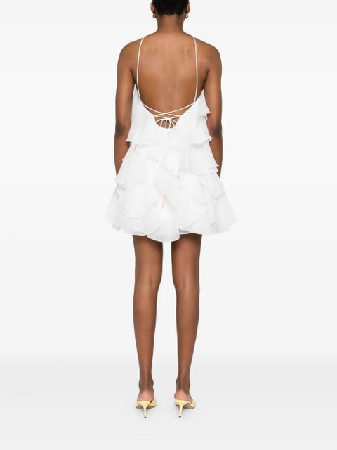 Aje Pandorea mini dress - White